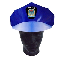 Police Hat W/Elastic Band Full Color... from ASI 67620 Lion Circle Corp
