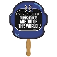 Astronaut shaped fan, material used is heavy 22 pt. high density... from ASI...