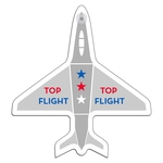 Airplane window sign