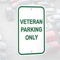Veteran parking only sign.... from ASI 54322 FireSprint Printing