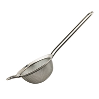 Fine-Grid Mesh Cocktail Strainer, Stainless Steel