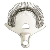 Cocktail Strainer, 2-Prong, Short Stub Handle