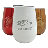 10 oz Stainless Steel Tumbler double wall, vacuum sealed with surface... from...