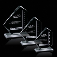 Unique shape jade award on a base.... from ASI 84592 St Regis Group / St Regis