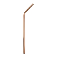 8 1/2" x 1/4" stainless steel drinking straw.... from ASI 55450 Franmara Inc