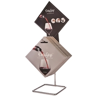 Wine pouring kit with wood base stand and display card. Blank.... from ASI...