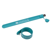 Silicone Slap Bracelet USB... from ASI 84592 St Regis Group