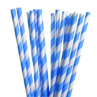 24 count paper straws. Blank.... from ASI 55450 Franmara Inc