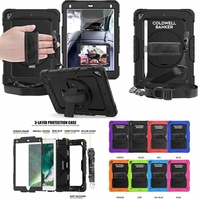 2020/2019 iPad 10.2" Protective Rugged Case with Kickstand & Shoulder...