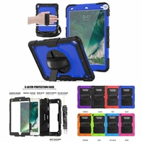 2020/2019 iPad 10.2" Protective Rugged Case with Kickstand & Shoulder...