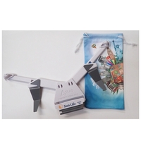 Hands-free tablet clip-on mount for aircraft seatback.... from ASI 42920...