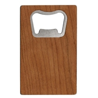 Wood covered stainless steel credit card opener.... from ASI 55450 Franmara Inc