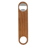 Pro-Cap Bottle Opener, Stainless Steel, Cherry Wood Overlay