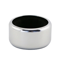 Two Stainless Steel Wine Collars on a Blister Card