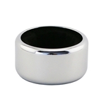 Two Stainless Steel Wine Collars on a Blister Card