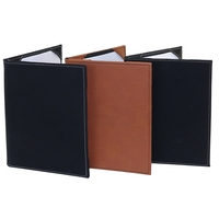 Laser Engravable Leatherette Wine/Dessert Menu Folder... from ASI 55450...