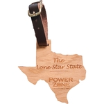 3" x 4" - Texas Hardwood Luggage Tags