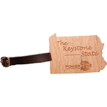 3" x 4" - Pennsylvania Hardwood Luggage Tags
