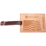 3" x 4" - North Dakota Hardwood Luggage Tags