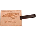 3" x 4" - North Carolina Hardwood Luggage Tags