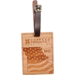 3" x 4" - Missouri Hardwood Luggage Tags