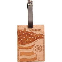 Luggage tag made of hardwood available in the theme of the... from ASI 92531...
