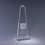 Obelisk Optic Crystal Award