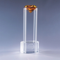 Sky Diamond Optic Crystal Award