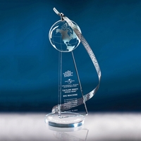 The Above and Beyond award is wrapped in a stainless steel... from ASI 62985...