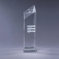 Encore Optic Crystal Award - Clear Base