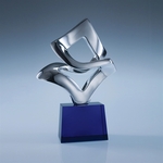 Performer Optic Crystal & Chrome Award