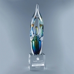 Illusion Art Glass Crystal Award