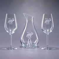 Five-piece Essence Domain barware set with 46 ounce decanter and pair... from...