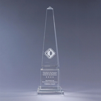 Athena Obelisk Optic Crystal Award