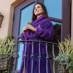 Tahoe Microfleece Shawl Collar Robe