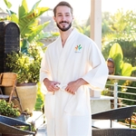 Waffle Weave Kimono Robe