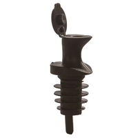 Clear pourer with free flow spout with a hinged sealing, blank... from ASI...