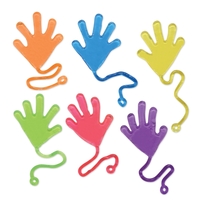 5" sticky hands; sold blank and offered in an assortment of... from ASI 98360...