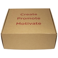 12" x 12" x 5" - E-Flute Outside Tuck Box