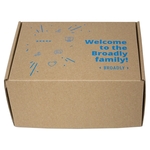 8" x 6" x 4" - E-Flute Outside Tuck Box