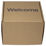 6" x 6" x 4.75" - E-Flute Outside Tuck Box