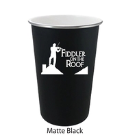 16oz Ceramisteel Pint Glass Premium 304 Stainless Pint with Smooth Ceramic......