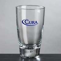 Elegantly crafted Hiball or Cooler glass features a thick sham base... from...