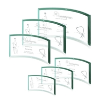 Jade crescent glass award... from ASI 84592 St Regis Group / St Regis