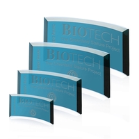 Crescent Award - Teal