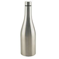 26 oz. Wine Bottle Triple-Wall Flask, Stainless Steel... from ASI 55450...