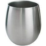 Apollo™ 8 oz. Stemless Glass Tri-Wall Stainless Steel