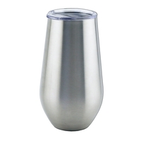 Stemless Glass Triple-Wall, Stainless Steel 16 oz. with Tritan® Lid... from...