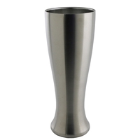 16 oz. double wall brushed stainless steel Pilsner glass.... from ASI 55450...