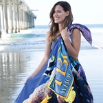 Heavyweight Fiber Reactive Velour Beach Towels